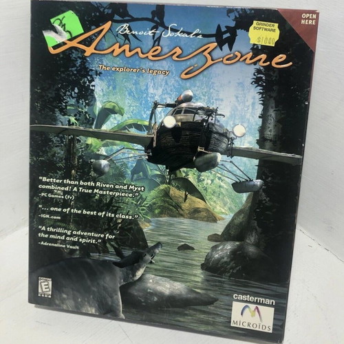 Amerzone The Explorer's Legacy PC game new, adventure
