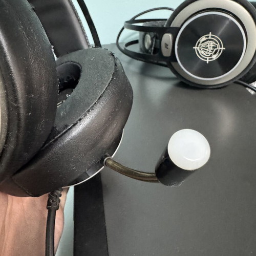 Sokun HD-2800G gaming headset with microphone and USB, used