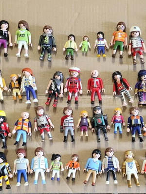 Playmobil used from 80s and 90s decades