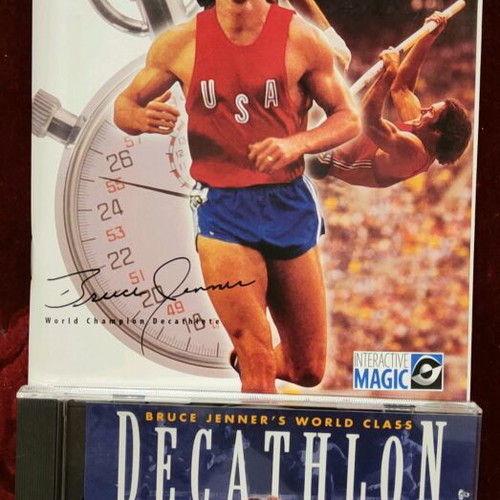 Bruce Jenner's World Class Decathlon PC game like new