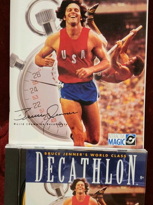 Bruce Jenner's World Class Decathlon PC game like new