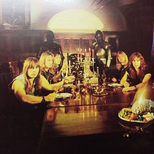 Iron Maiden Piece of Mind vinyl like new, metal