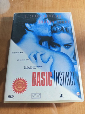 Basic Instinct DVD like new, 1992 thriller movie