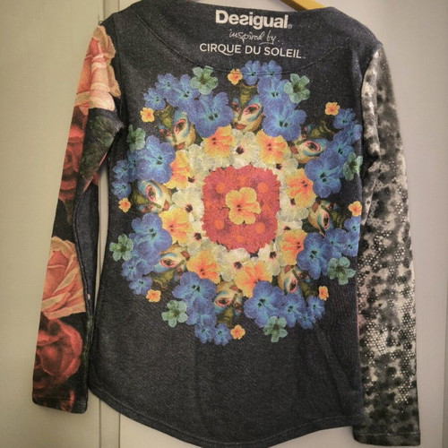 Desigual blouse like new, multicolor, size M