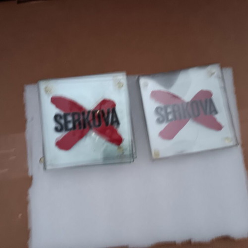 Serkova coaster set used, 6 used and 3 new pieces
