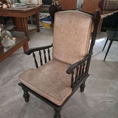 Brezera wooden armchair used