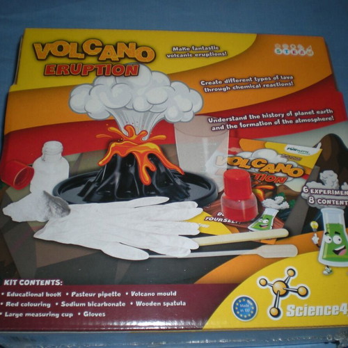 Volcano Eruption Science4you new educational toy