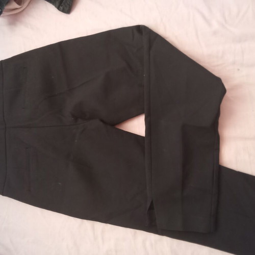 Zara trench pants pack of 4 straight cut office style like new