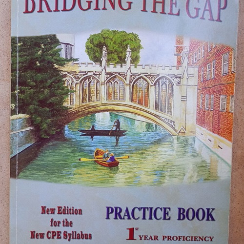 Bridging the Gap practice book used, English