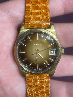 Facit watch used, fully functional, men's
