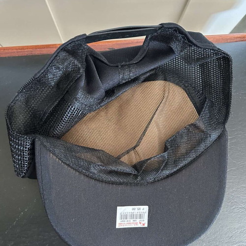 Jockey hat used with eagle from Philippines, black