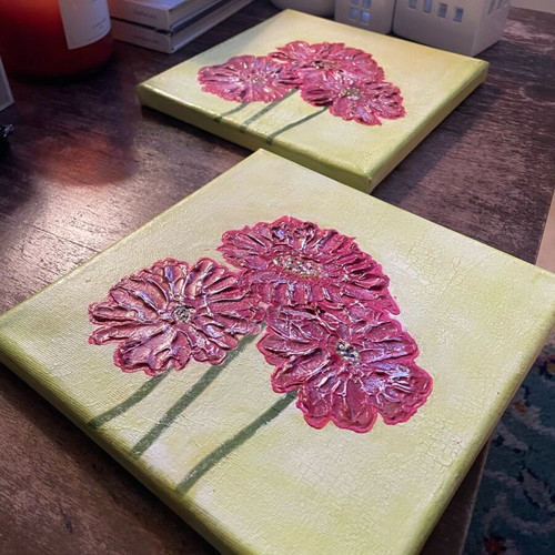 Handmade frames new, set of two