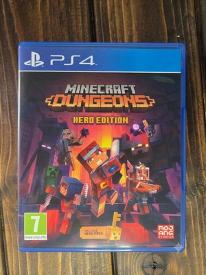 Minecraft Dungeons Hero Edition PlayStation 4 like new