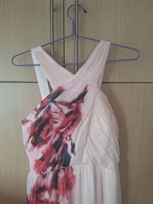 Maxi cocktail dress Little Mistress new, pink, size XXXL