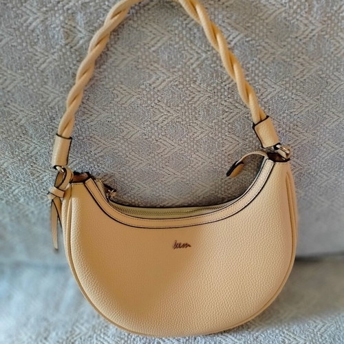 KEM summer shoulder bag like new, yellow, 29cm
