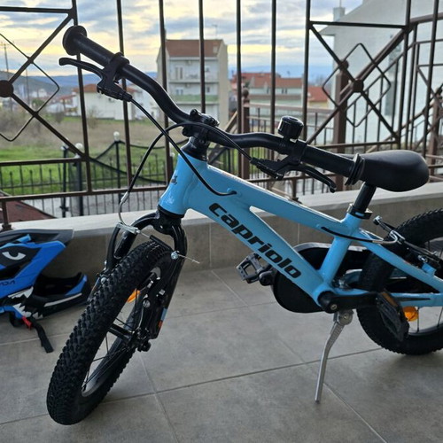 Capriolo LC Kids 14" Aluminum Kids Bicycle like new, blue