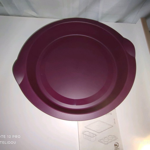 Tupperware Round Silicone Mold New