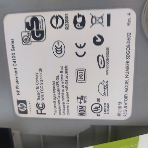 HP C4180 multifunction printer used, scanner copier