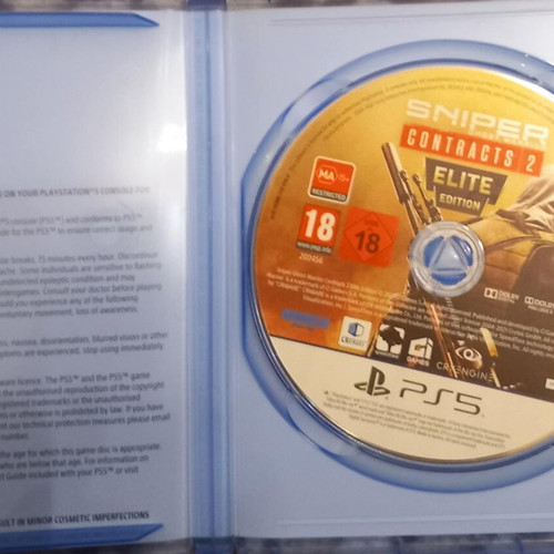 Sniper Ghost Warrior Contracts 2 game for PS5 like new