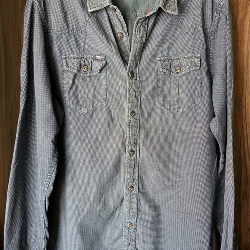 Petrol Industries shirt XL like new, white and blue