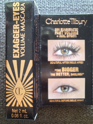 Charlotte Tilbury Exagger-Eyes Volume Mascara mini 2 ml, black