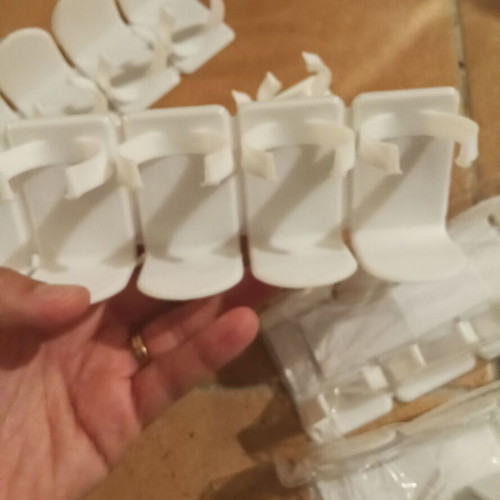 Adhesive Spice Jar Organizing Clips 5 Sets, new