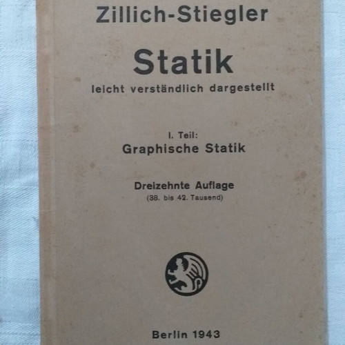 Collectible technical German books used, set of 6 volumes