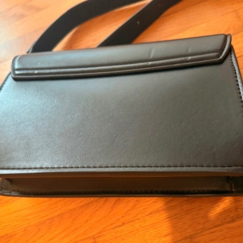 Zara black crossbody shoulder bag