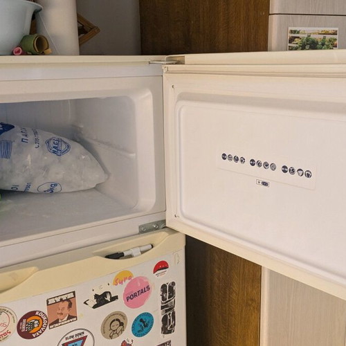 Whirlpool refrigerator used, dimensions 54x54x140 cm
