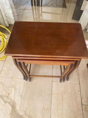 Zigon tables used, set of 3