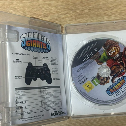 Skylanders Giants PlayStation 3 game used, complete with manual
