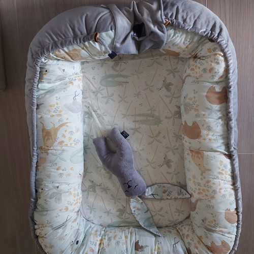 La Millou baby nest used, 110x70cm adjustable size pillow