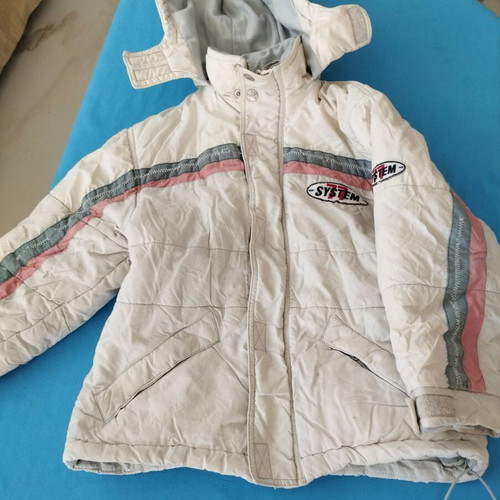 F.FREE kids jacket used, size 128, with warm lining and hood