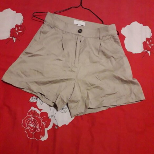H&M shorts size S like new, gray and beige