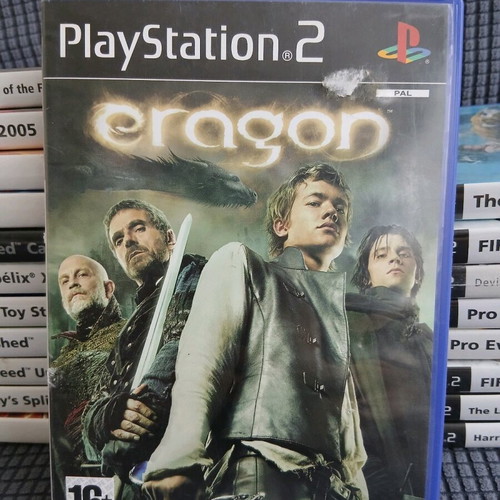 Eragon PS2 game used, no manual, some scratches