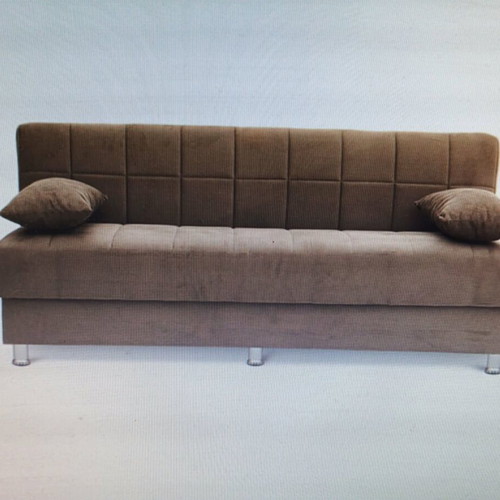 Three-seater velvet sofa like new, dimensions 1.90x0.50m