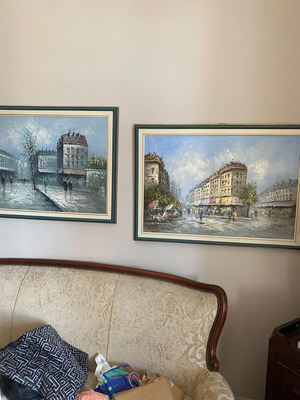 Paintings like new, set of 2 pieces