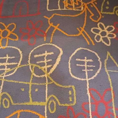 Biocarpet children's rug for boy's bedroom like new 140×120