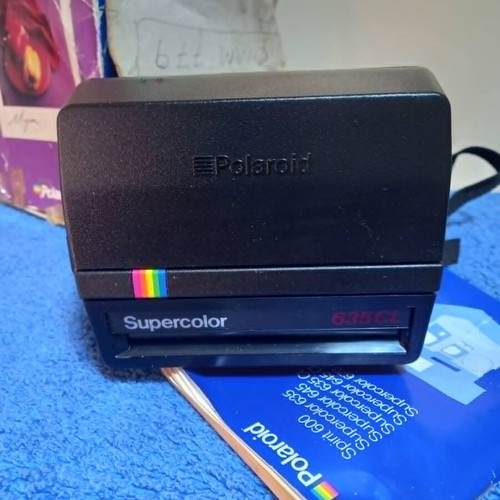 Polaroid Supercolor 635 CL instant camera used