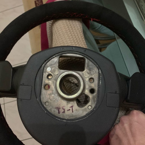 Audi S-Line Alcantara steering wheel new with red stitching