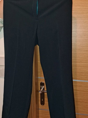 Fabric pants like new, dark blue, size S