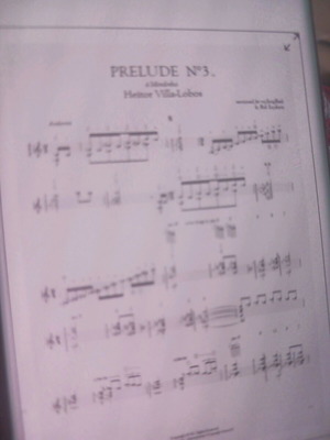 Prelude No 3 Villa Lobos new