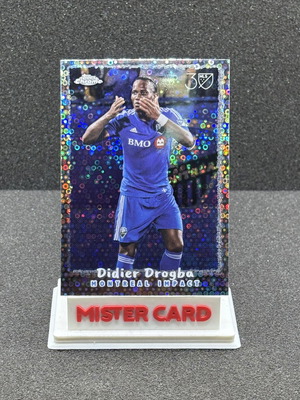 2025 Topps Chrome MLS Didier Drogba 30th Anniversary Disco card near mint