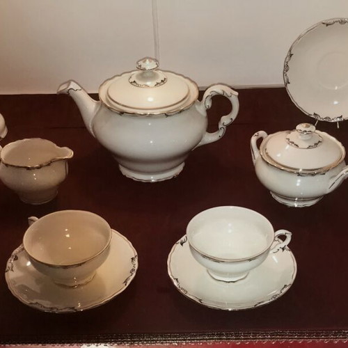 Epiag Gold-Plated Tea Set Czechoslovakia 1941–1945 Like New