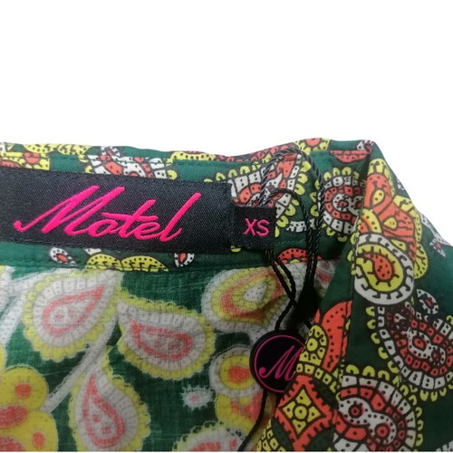 Motel shirt colorful 60s style new, size XS