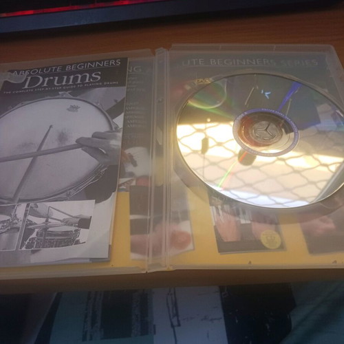 Absolute Beginners Drums DVD new