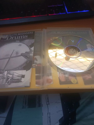 Absolute Beginners Drums DVD new