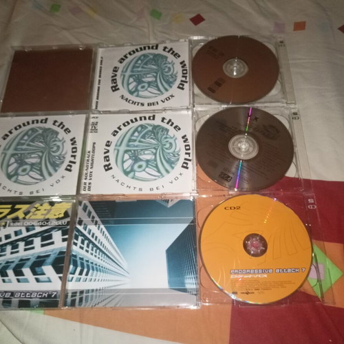 Rave CD bundle like new, 6 electronic music discs