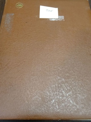 German Stamp Collection used in Large Binder