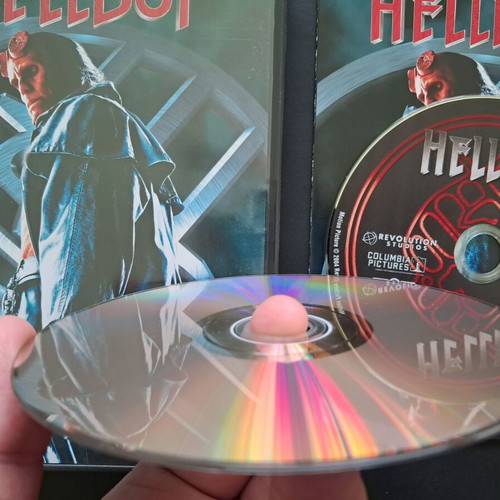 Hellboy and Hellboy 2 The Golden Army DVD like new, action fantasy